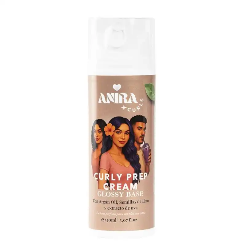 Curly Prep Cream Glossy Base - 150 ml - Anira Curls - Anira Curls - Comparador de precios