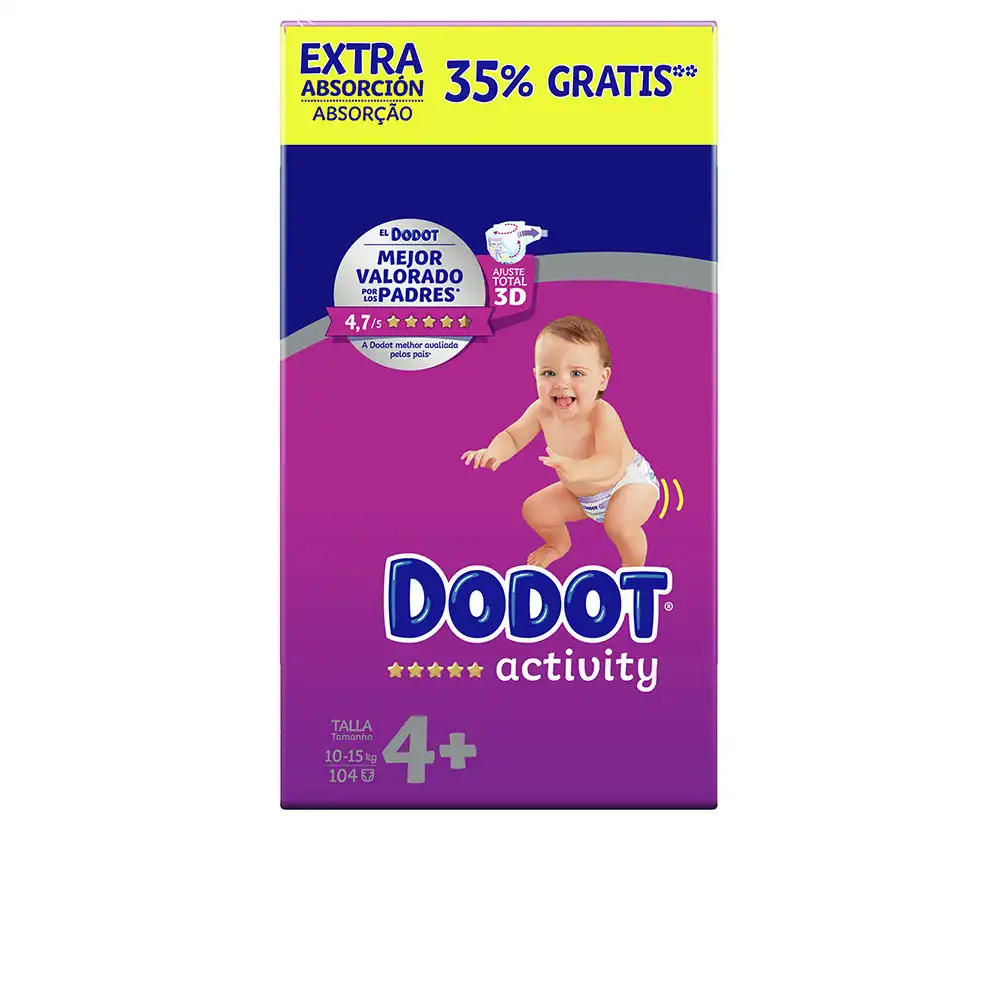 Dodot Activity T4 pañales 9-14 kg 104 u - Dodot - Comparador de precios