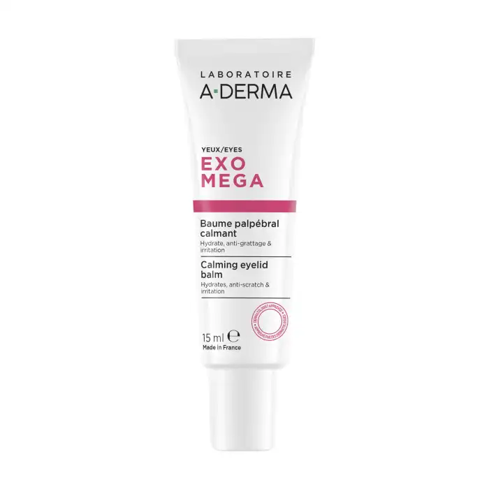 Exomega Bálsamo calmante para párpados 15 ml - A-derma - Comparador de precios