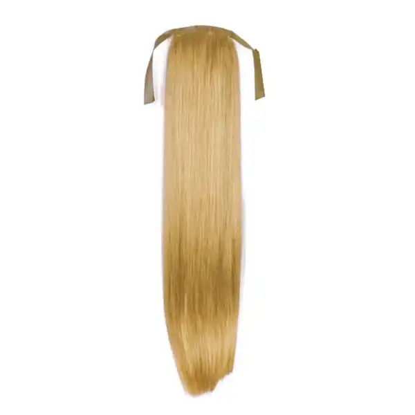 Fashiongirl - Extensiones De Cabello Con Cola De Caballo Con Clip #27 Rubio Medio - Liso Extensiones de cabello 1 pieces unisex - Fashiongirl - Comparador de precios