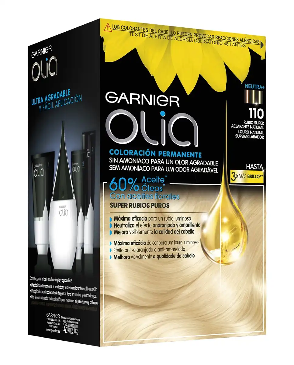 Garnier - Coloración Permanente Sin Amoniaco Olia - Garnier - Comparador de precios