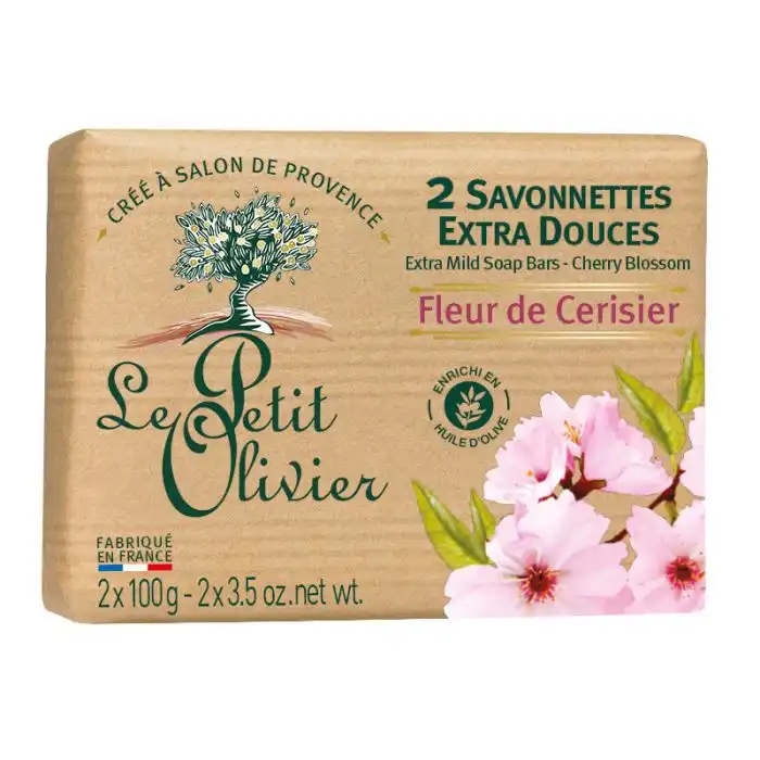 Le Petit Olivier Le Petit Olivier Jabon Flor de Cerezo, 200 gr - Le Petit Olivier - Comparador de precios