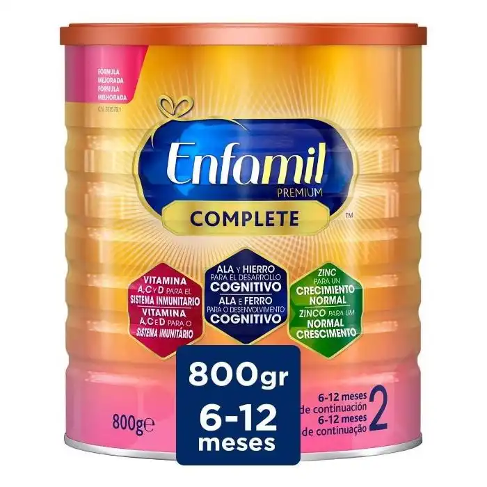 Leche de Continuación 800 gr - Enfamil - Comparador de precios