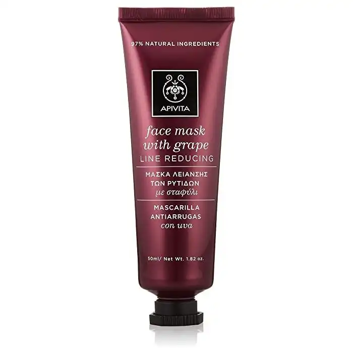 Mascarilla Facial con Uva Antiarrugas 50 ml - Apivita - Comparador de precios