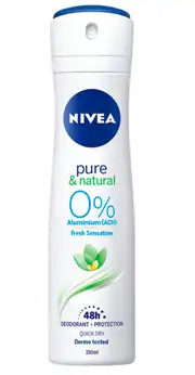 Nivea Desodorante Spray Mujer 0% Pure 150 ml - Nivea - Comparador de precios