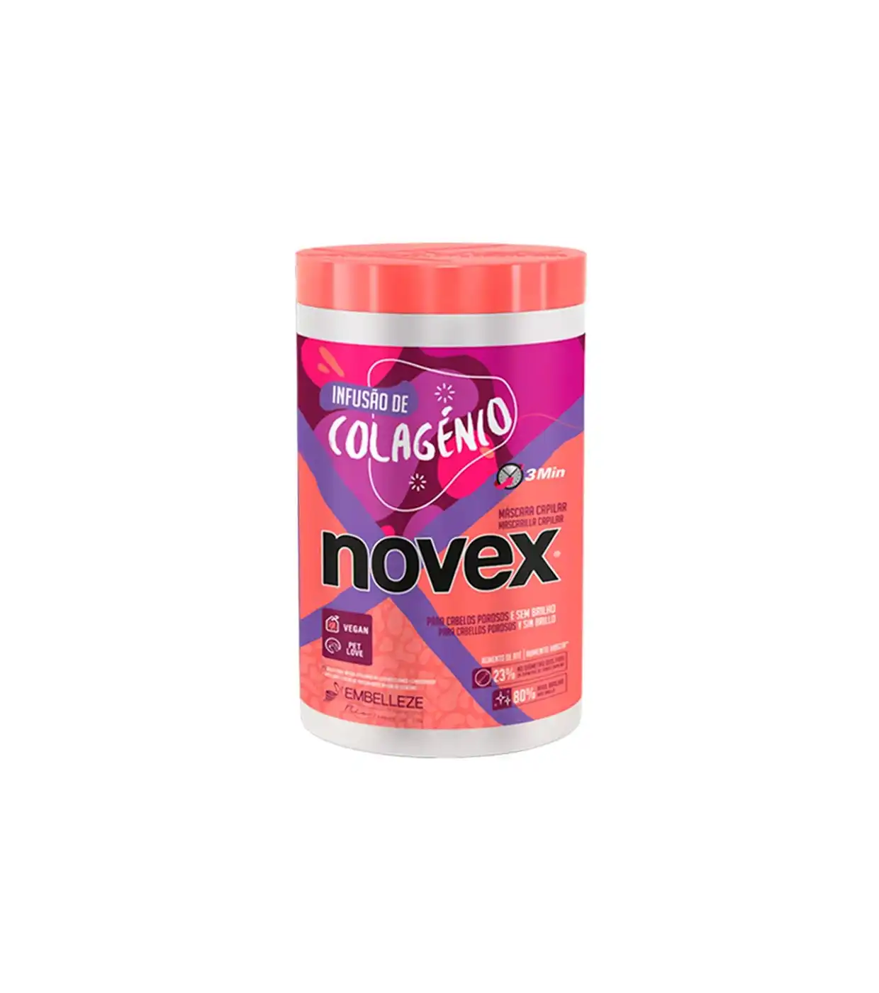 Novex - *Collagen Infusion* - Mascarilla capilar para cabellos porosos y sin brillo 400g - Novex - Comparador de precios
