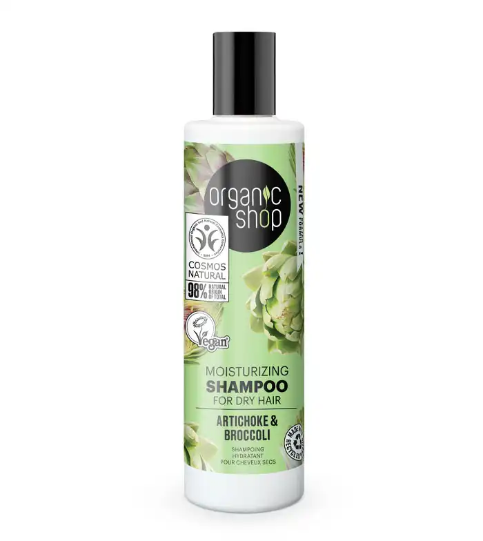Organic Shop - Champú hidratante para cabello seco - Alcachofa y Brócoli - Organic Shop - Comparador de precios