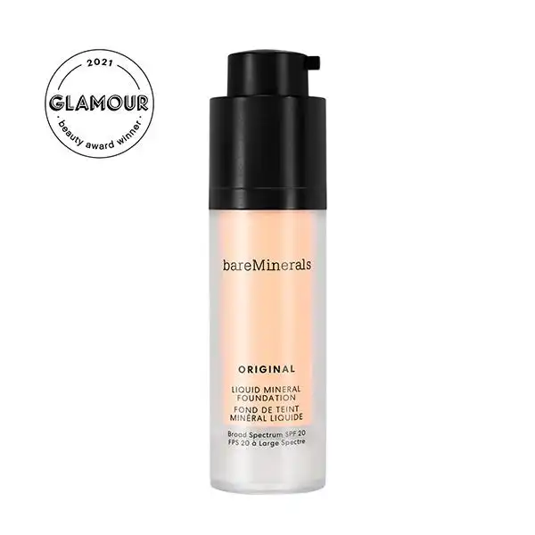 Original Liquid Mineral Foundation Spf 20 Fair 01 - bareMinerals - Comparador de precios