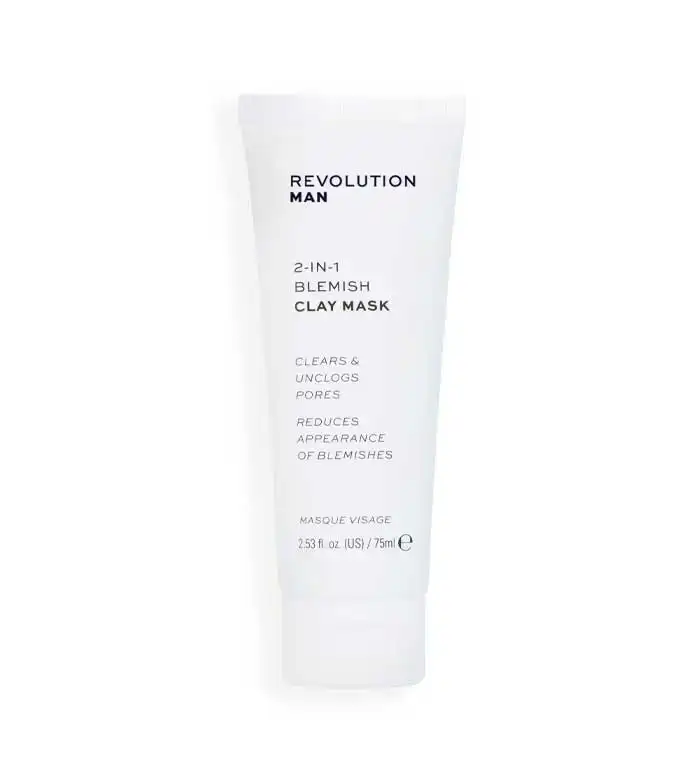 Revolution Man - Mascarilla facial anti-imperfeciones 2 in 1 Blemesh Clay Mask - Revolution Man - Comparador de precios
