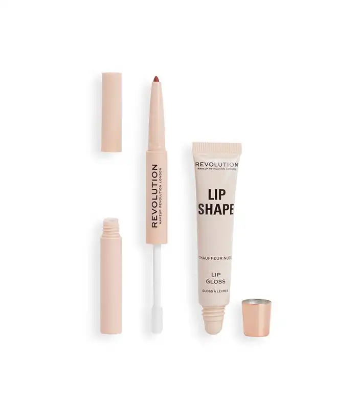 Revolution - Set de labios Lip Shape - Chauffeur Nude - Makeup Revolution - Comparador de precios