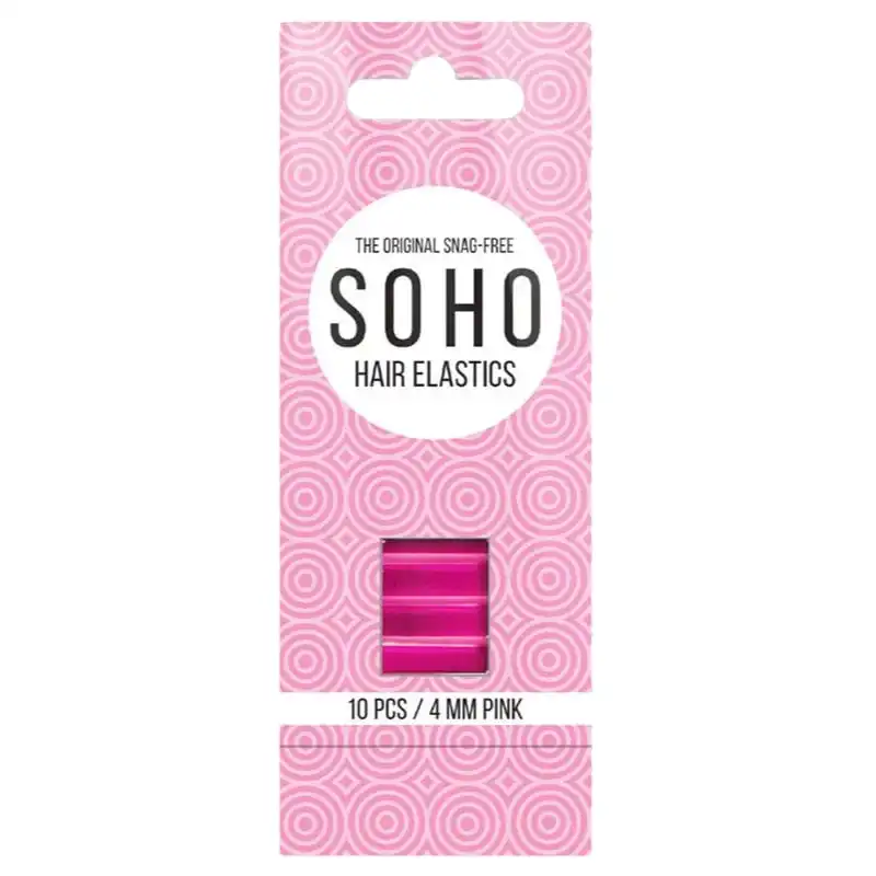 SOHO - Lazos Para El Cabello Sin Enganches Gomas para cabello 10 pieces Oro rosa unisex - Soho - Comparador de precios
