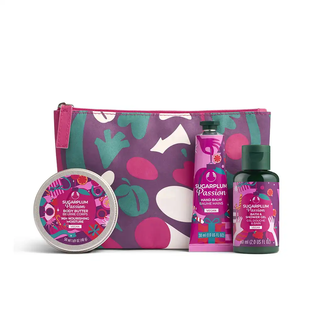 Sugarplum Passion Estuche 3 pz - THE BODY SHOP - Comparador de precios