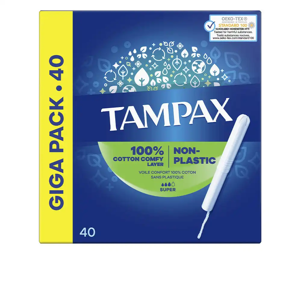 Tampax Super tampón 40 uds - Tampax - Comparador de precios