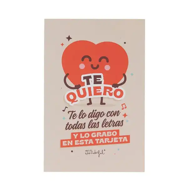 Te Quiero - Mr Wonderful - Comparador de precios