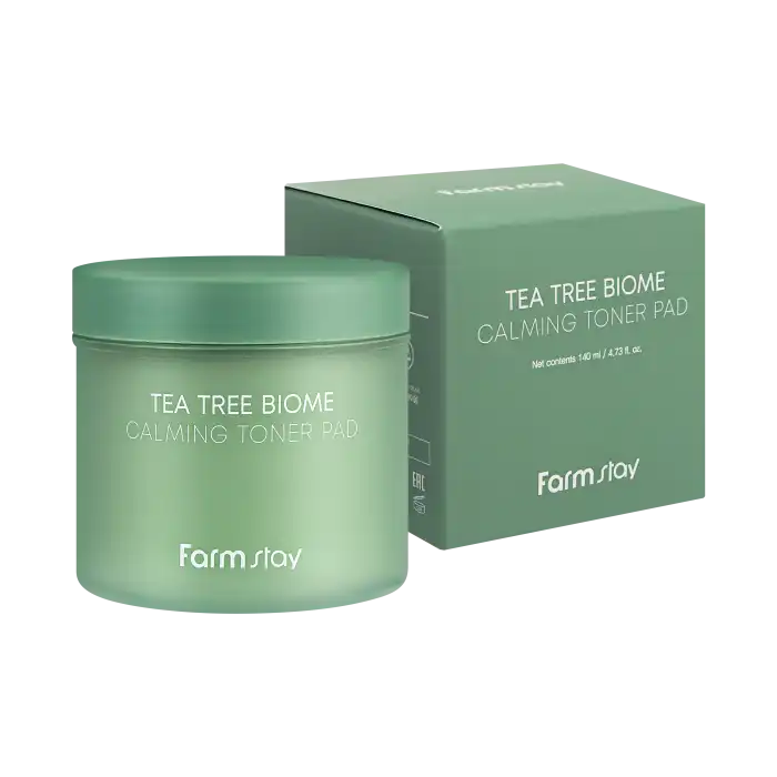 Tea Tree Biome Calming Toner Pad Calmante Árbol del Té 140 ml - FARM STAY - Comparador de precios