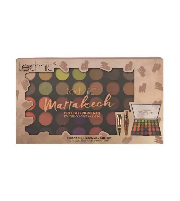 Technic Cosmetics - Set de ojos Marrakech, Eye Canvas & Mega Lash - Technic Cosmetics - Comparador de precios