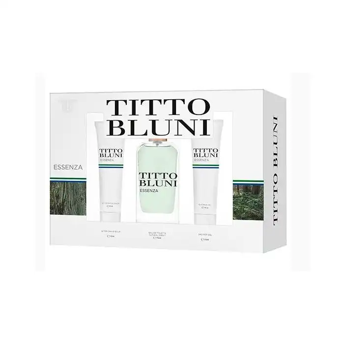 Titto Bluni Estuche Titto Bluni Essenza Uomo Eau de Toilette, 75 ml - Titto Bluni - Comparador de precios