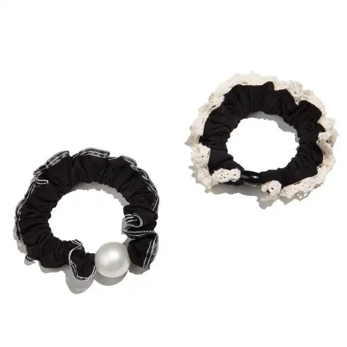 ¡34% DTO! Oh My Hair Set 2 Gomas Pearl Lace - You Are The Princess - Comparador de precios
