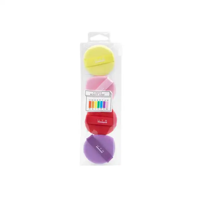 4 Puff Sponge Beauty Case - Under The Rainbow - Comparador de precios