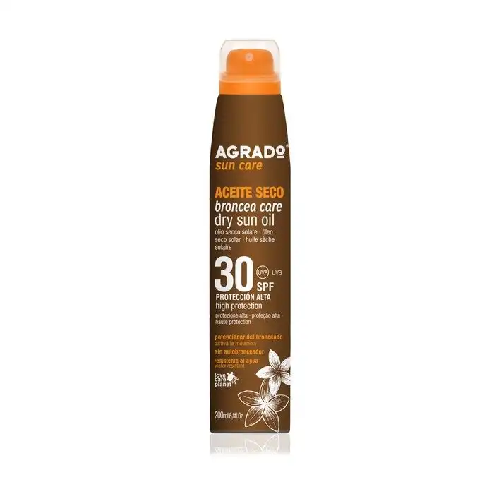 Aceite Seco Bruma Potenciador del Bronceado 200 ml - Agrado - Comparador de precios