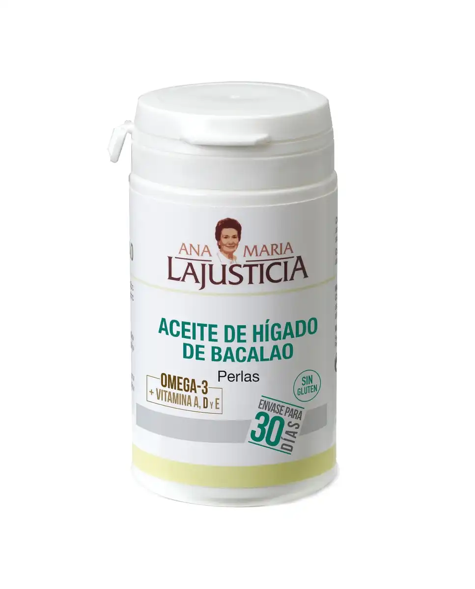 Ana Mª Lajusticia - 90 Perlas Aceite De Higado De Bacalao - Ana Mª Lajusticia - Comparador de precios