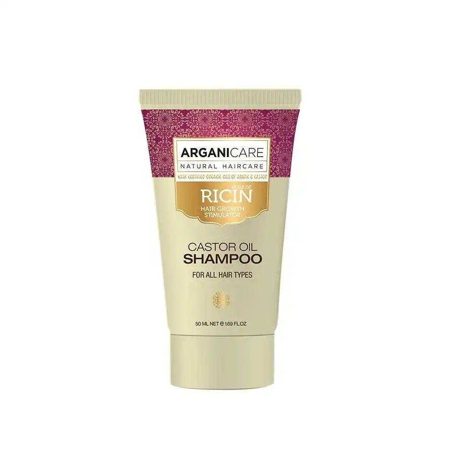 Arganicare - Castor Oil Mini Champú Champús 50 ml unisex - Arganicare - Comparador de precios