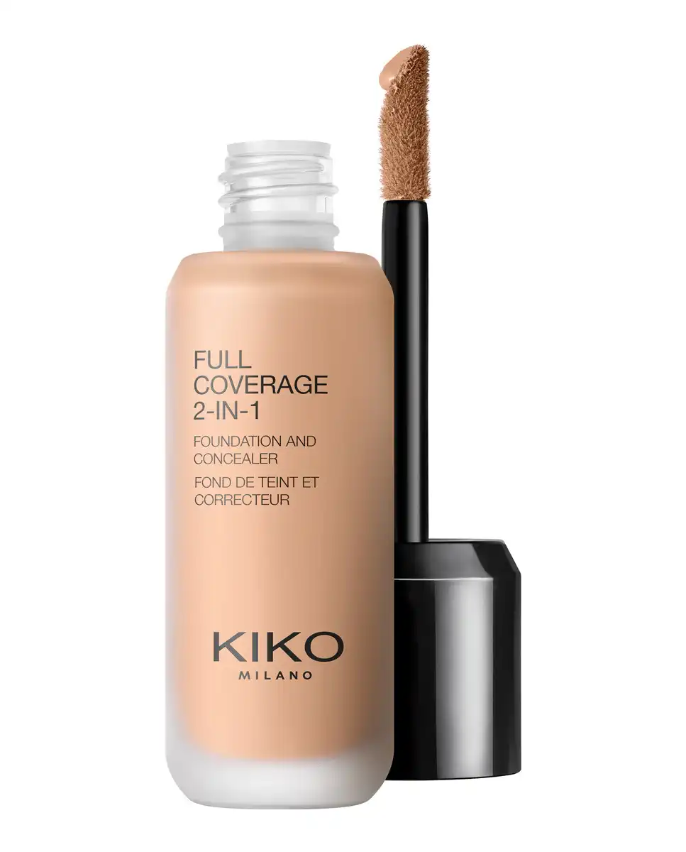 Base De Maquillaje Y Corrector 2 En 1 Full Coverage 2-In-1 Foundation & Concealer Kiko Milano N37 Neutral 37 - Kiko Milano - Comparador de precios