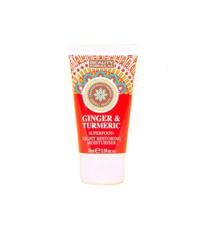 Beauty Formulas - Crema hidratante de noche Superfood Ginger & Turmeric - Beauty Formulas - Comparador de precios