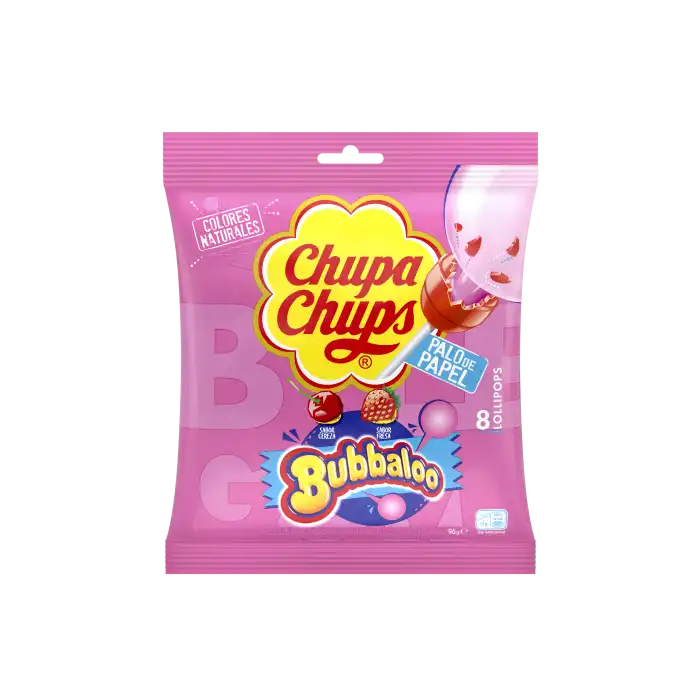 Bolsa Chupa Chups Bubbaloo 96 gr - CHUPA CHUPS - Comparador de precios