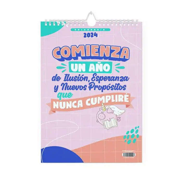 Calendario de Pared 2024 Comienza un año - Puterful by Primor - Comparador de precios