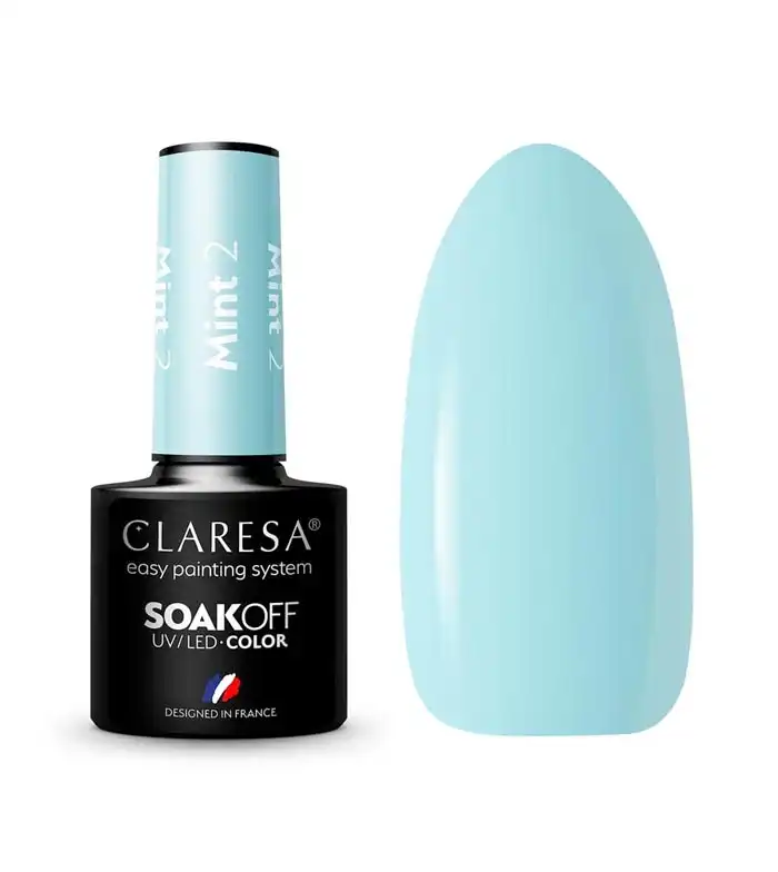 Claresa - Esmalte semipermanente Soak off - 02: Mint - Claresa - Comparador de precios