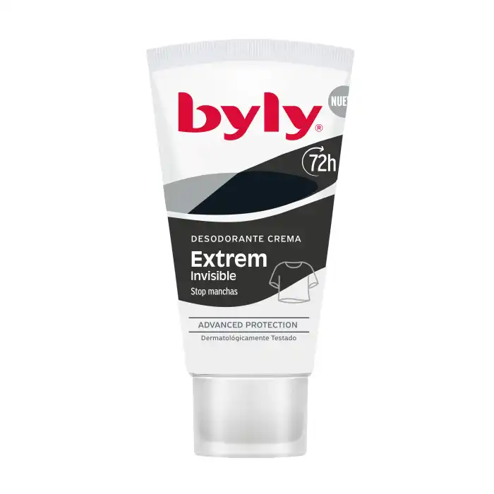Desodorante Crema Extrem Invisible 50 ml - Byly - Comparador de precios