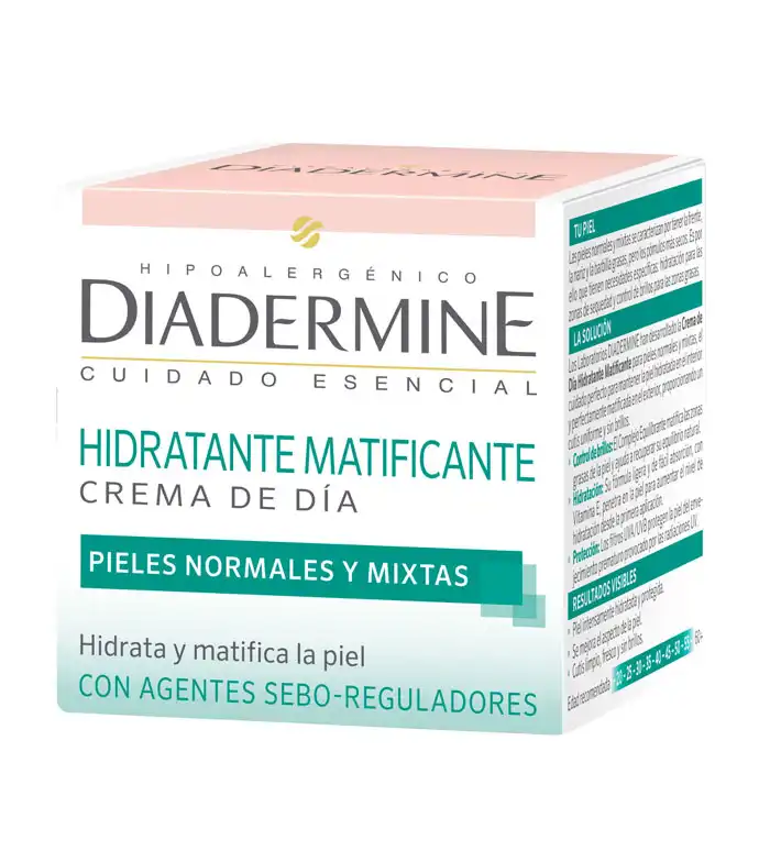Diadermine - Crema de Día Hidratante Matificante - Pieles Normales y Mixtas - Diadermine - Comparador de precios