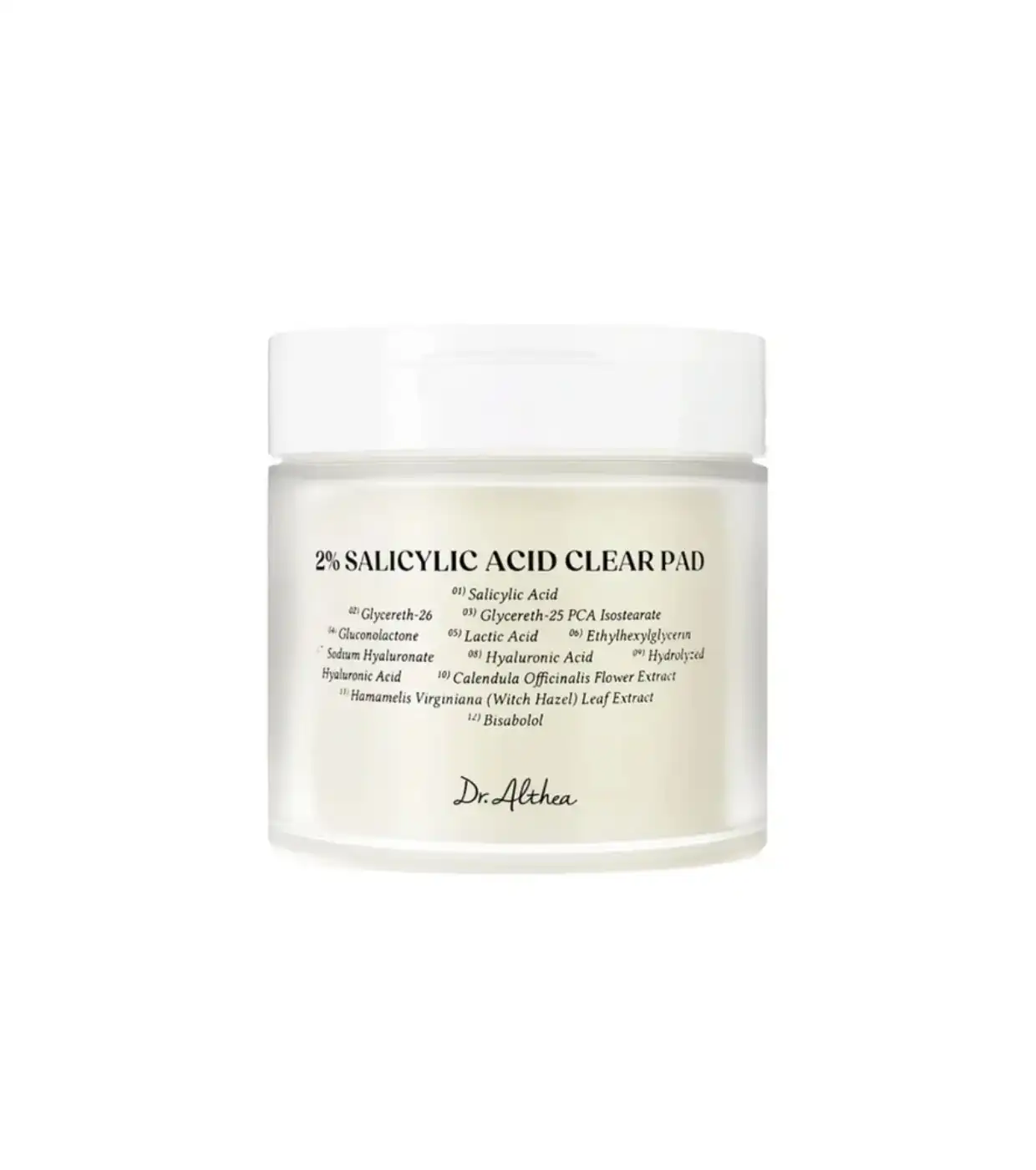 Dr. Althea - Almohadillas con 2% de ácido salicílico Clear Pads - 65 pads - Dr. Althea - Comparador de precios