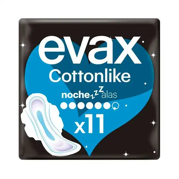 Evax Cottonlike Alas Noche 11 - EVAX - Comparador de precios