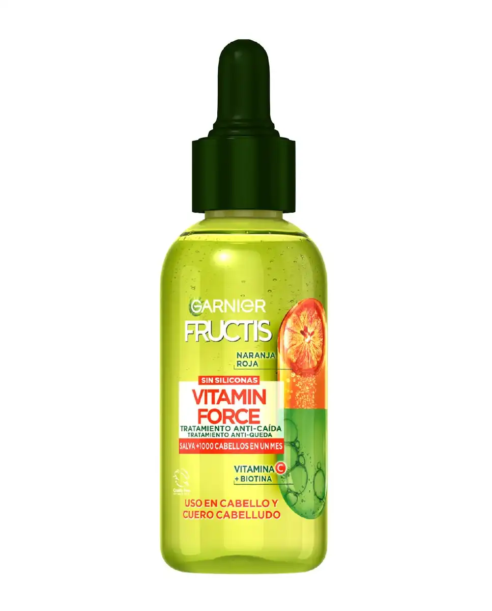 Garnier - Tratamiento Anti-caída Vitamin Force Para Pelo Con Tendencia A Caerse Fructis - Garnier - Comparador de precios
