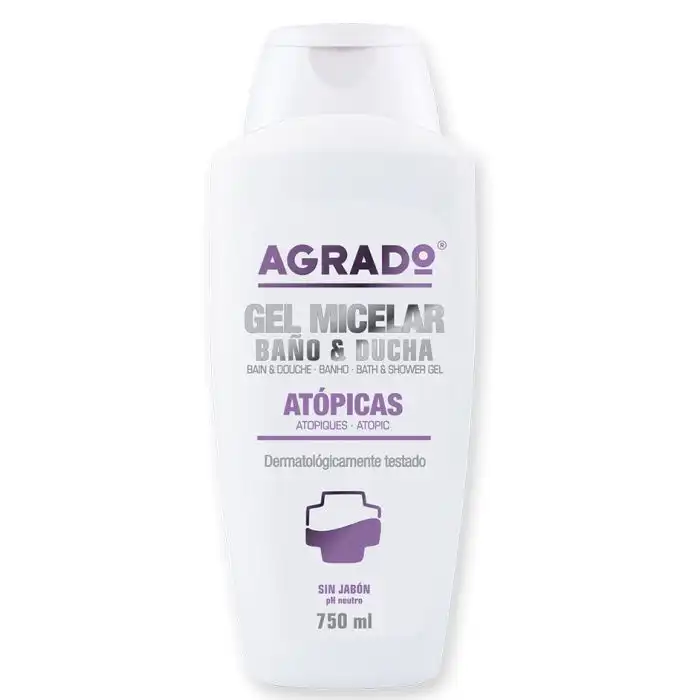 Gel Micelar Baño y Ducha Pieles Atópicas 750 ml - Agrado - Comparador de precios