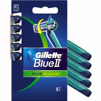 Gillette Guillete Blue II Slalom, 5 un - Gillette - Comparador de precios