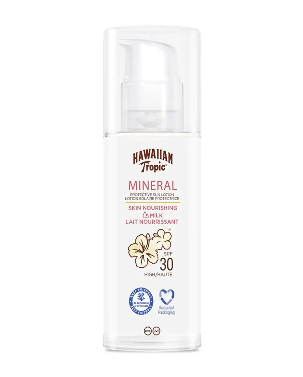 Hawaiian Tropic - Loción Solar Protectora Mineral Con Dosificador SPF30 - Hawaiian Tropic - Comparador de precios