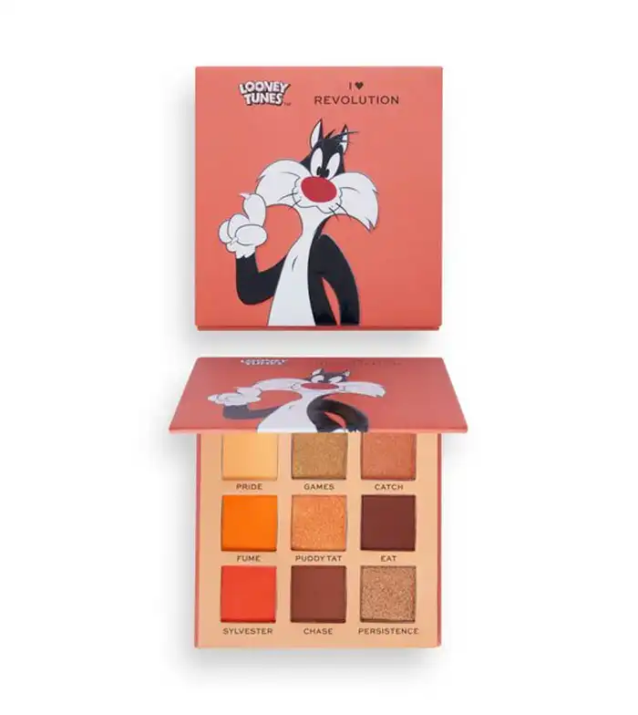 I Heart Revolution - *Looney Tunes* - Mini paleta de sombras de ojos - Silvestre - I HEART REVOLUTION - Comparador de precios