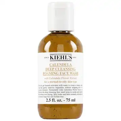 Kiehl's Calendula Deep Cleansing Foaming Face Wash Gel Limpiador, 75 ml - Kiehl’s - Comparador de precios