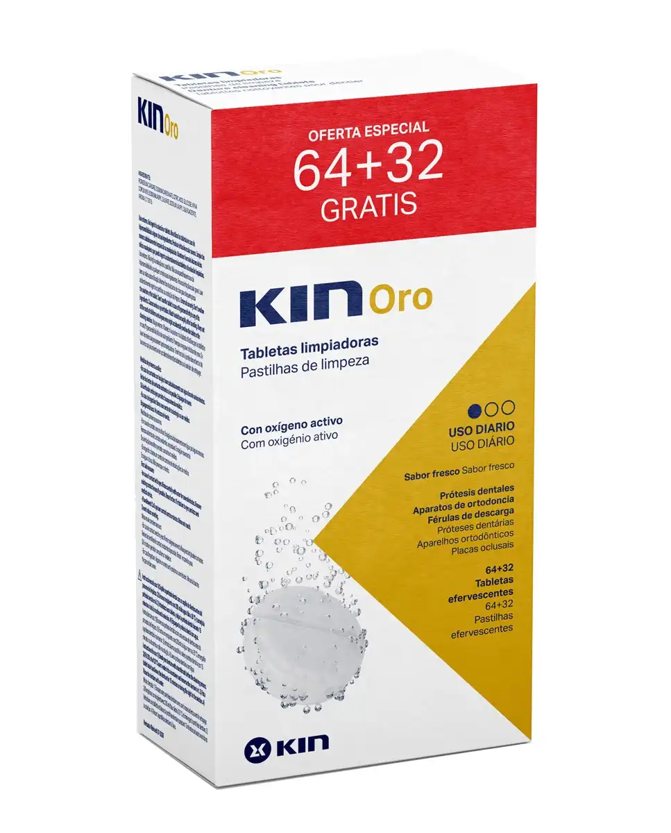 Kin - Tabletas Limpiadoras Uso Diario Oro - Kin - Comparador de precios