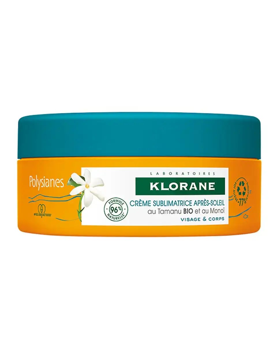 Klorane - Crema Sublimadora Aftersun Cuerpo & Rostro Al Monoï Y Tamanu Bio 200 Ml Polysianes - Klorane - Comparador de precios