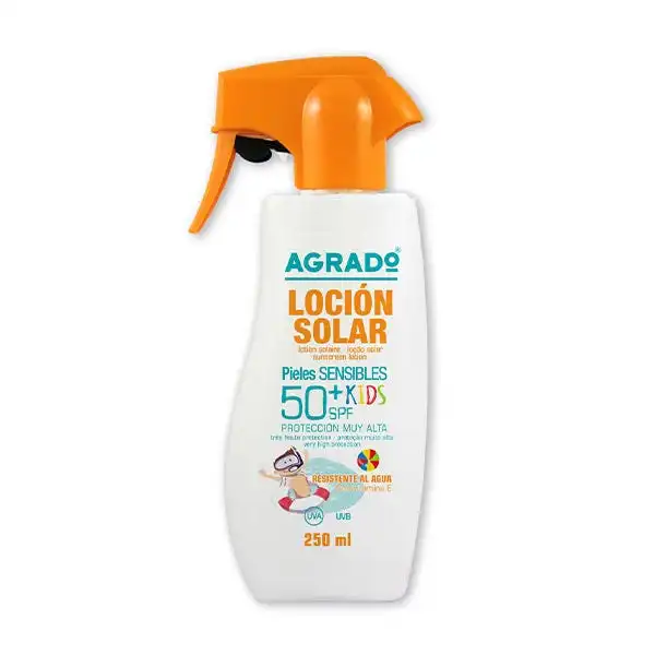 Loción Solar Kids Spf 50+ - Agrado - Comparador de precios
