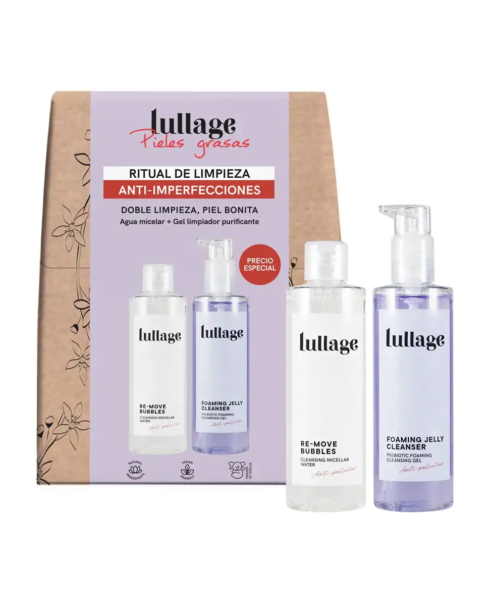 Lullage - Set Rutina Limpieza Foaming Jelly Cleanser Lullage. - Lullage - Comparador de precios
