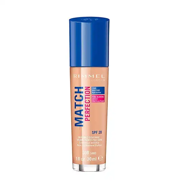 Match Perfection Maquillaje Spf 20 300 Sand - Rimmel London - Comparador de precios