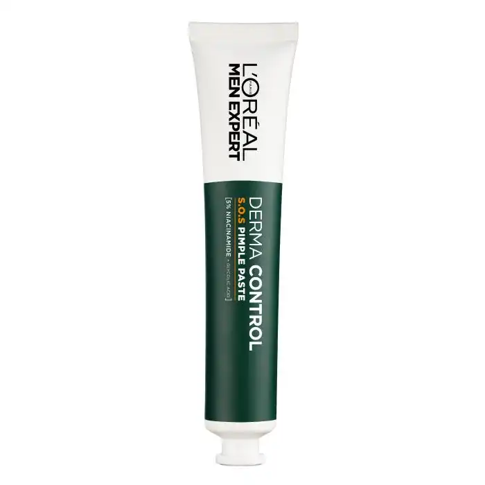Men Expert Derma Control S.O.S Pimple Paste Solución Anti-impefecciones con Niacinamida y Ácido Glicólico - Loreal Paris - Comparador de precios