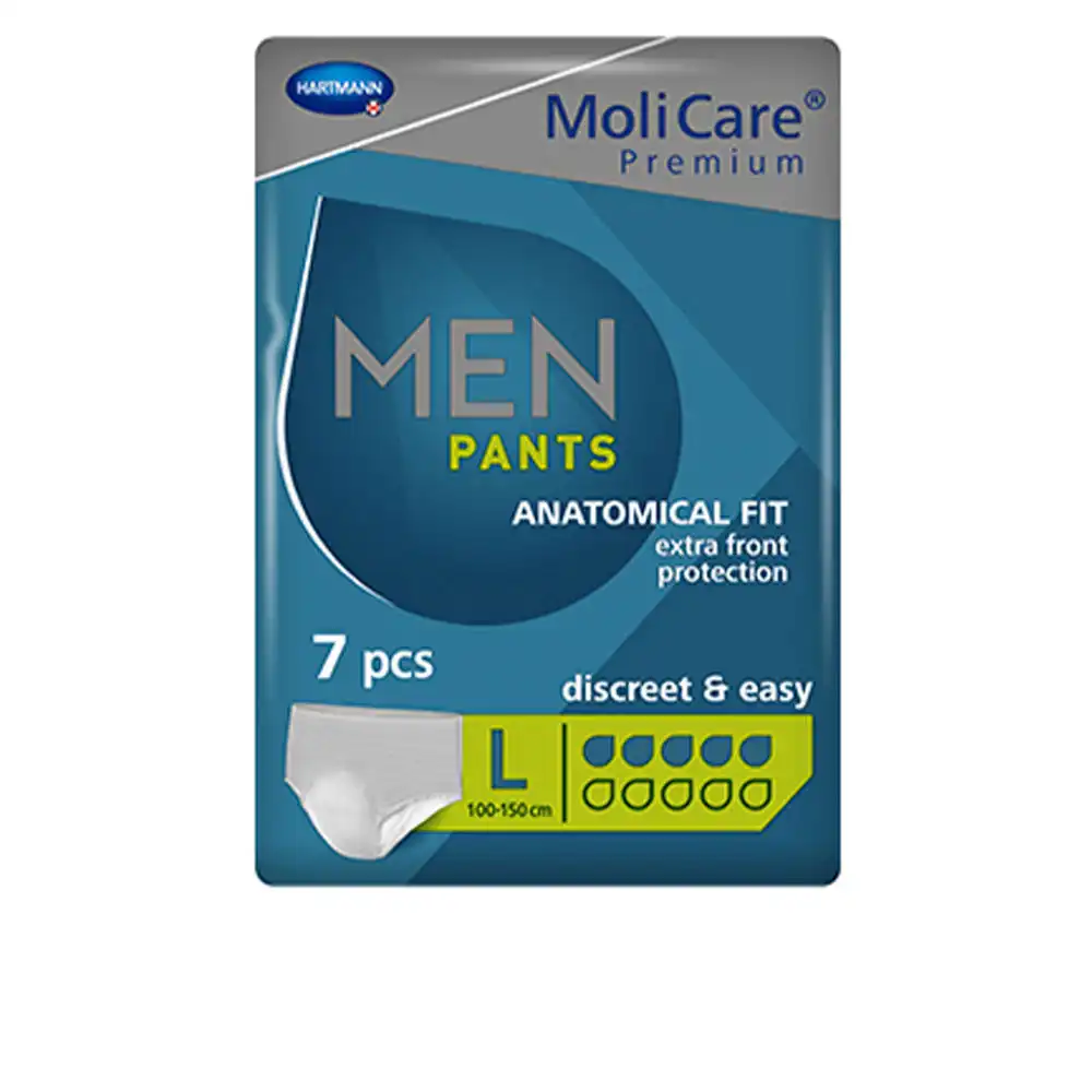 Molicare Premium Men Slips Absorbentes T-L 5 Gotas 7 Uds - Hartmann - Comparador de precios