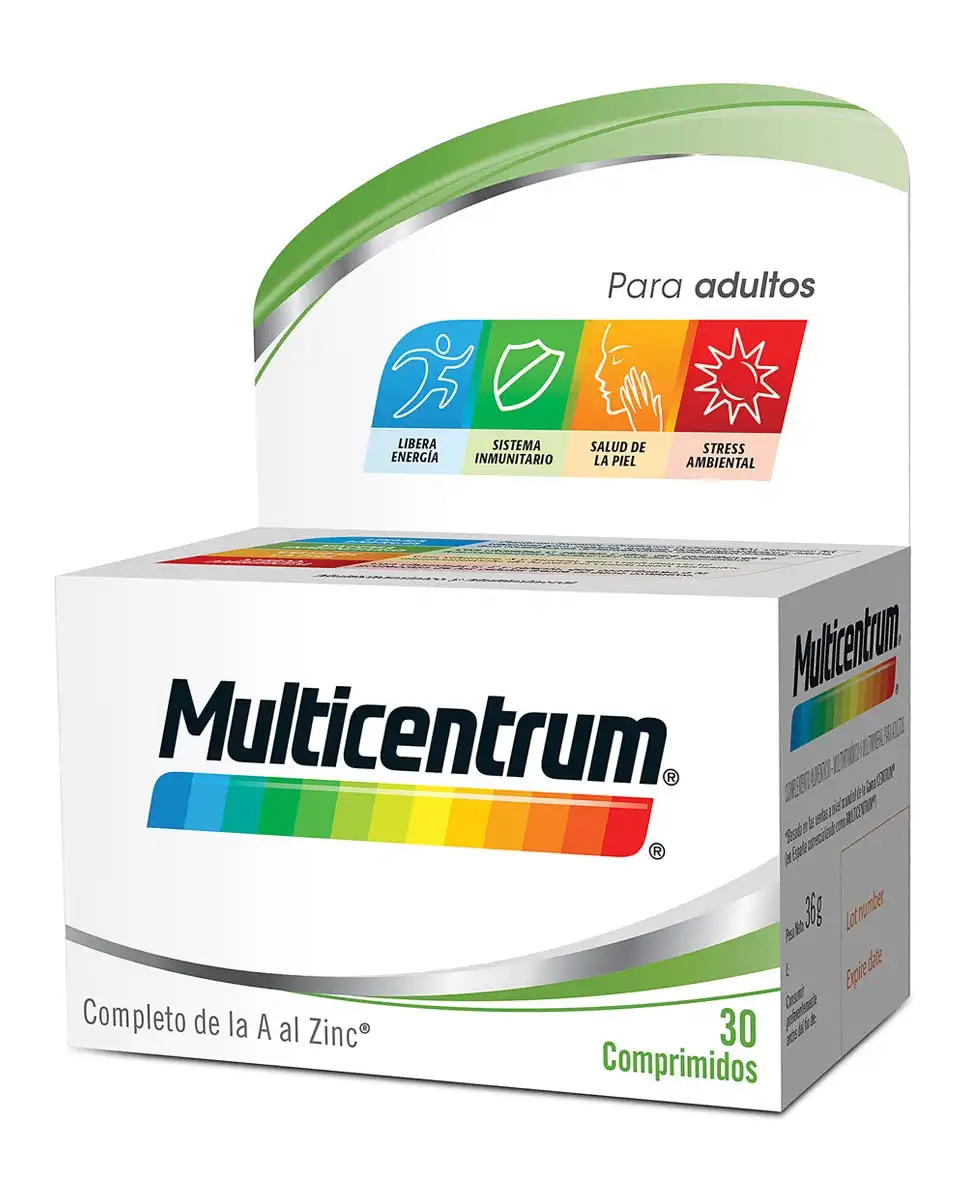 Multicentrum - 30 Comprimidos - Multicentrum - Comparador de precios