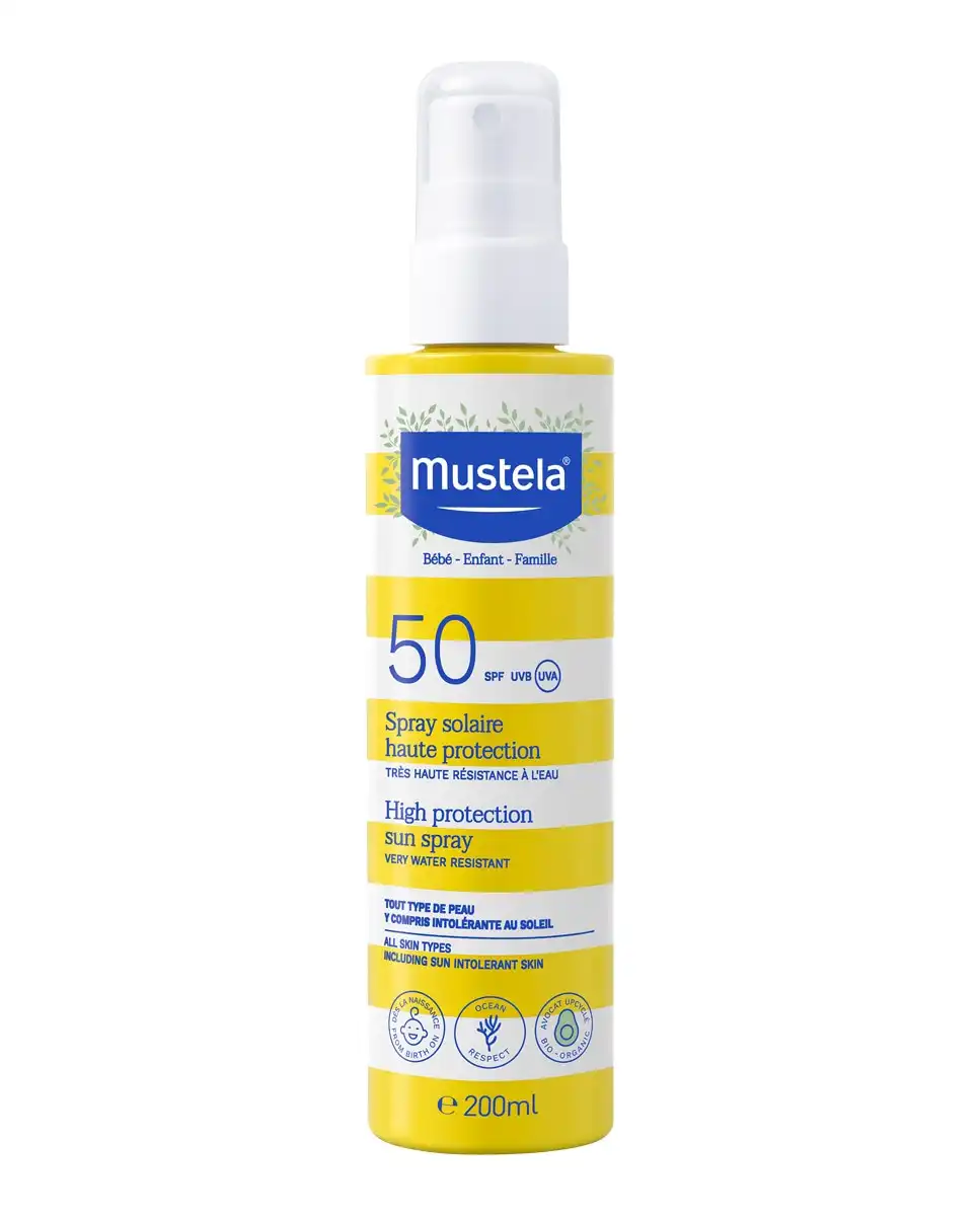 Mustela - Spray Solar Alta Protección SPF50, 200 Ml - Mustela - Comparador de precios